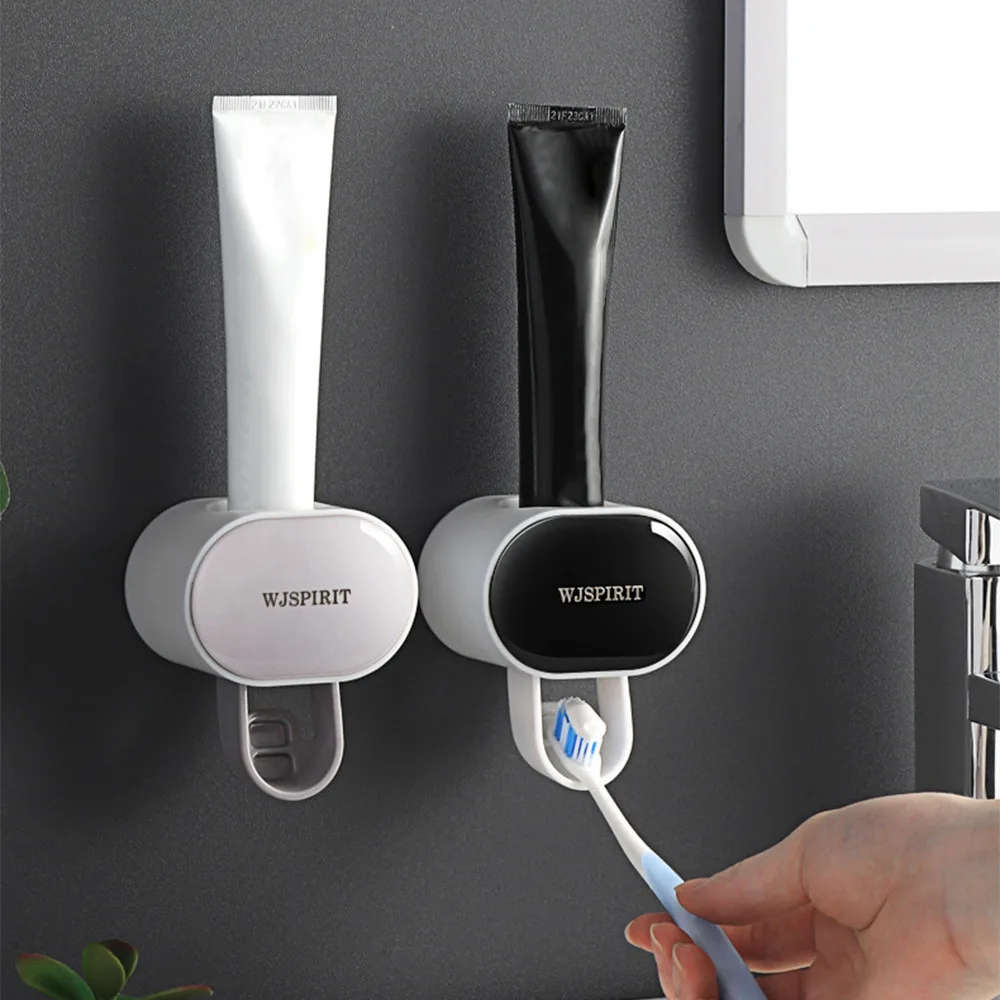 Выдавливатель для зубной пасты автоматический дозатор защита от пыли подставка