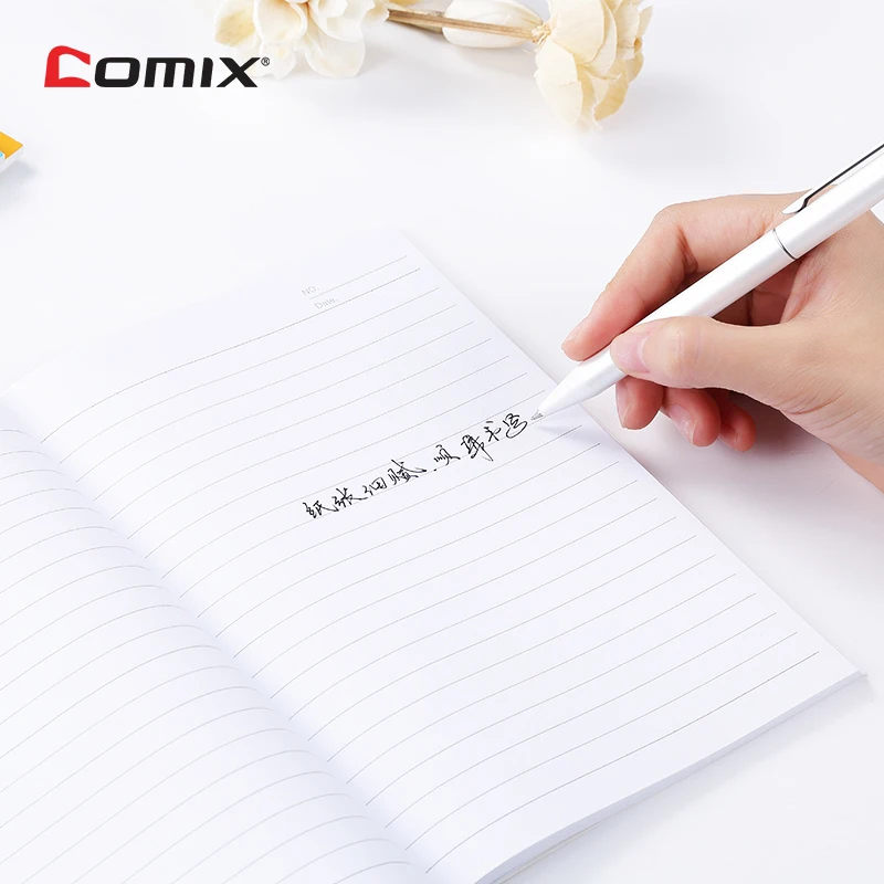 

Comix Notebook Student Weekly Diary Planner 58pages Notebook 5pcs/lot A5 Sketch Notebook Office School Supplies Color Random