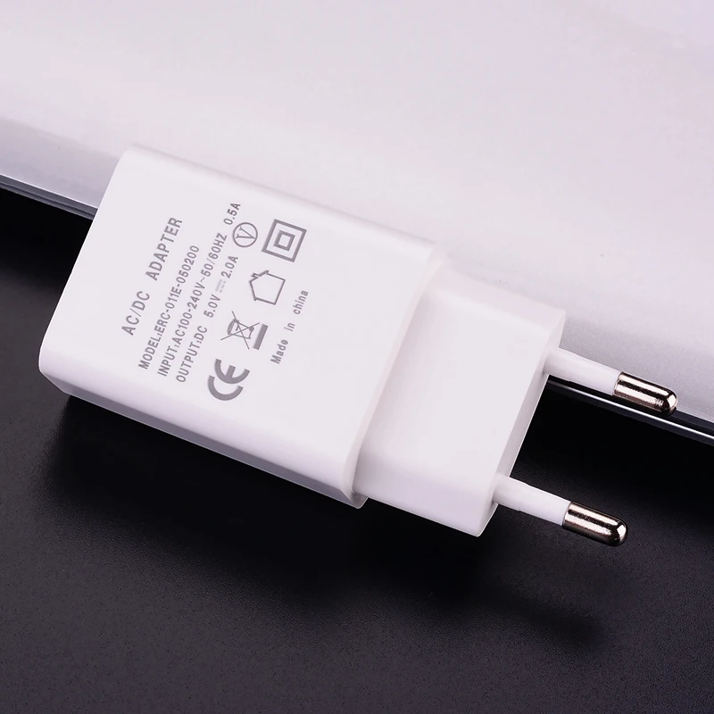 Сетевое зарядное устройство USB европейская вилка кабель Micro 1 м совместим с Samsung
