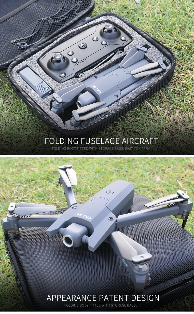 Радиоуправляемый мини-Дрон X4 4k с камерой HD гоночный Дрон детские игрушки FPV