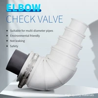 macerator pump check valve elbow sewage pump accessoires