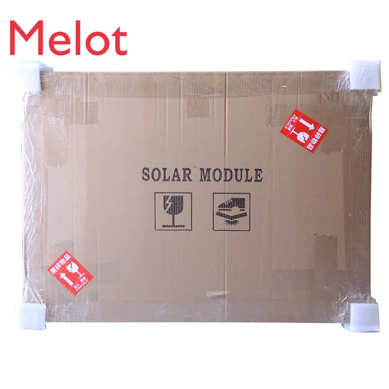 

100W Watt Single Crystal Solar Panels Solar Panels Photovoltaic Power System 12V Household crimp terminal terminals for wire