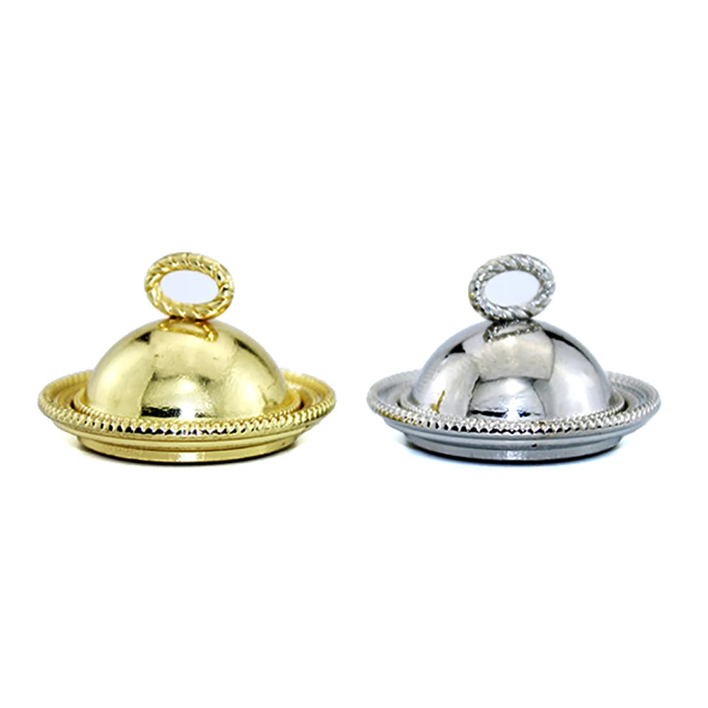 Миниатюрные аксессуары для кукольного домика металлическая мини-тарелка еды с