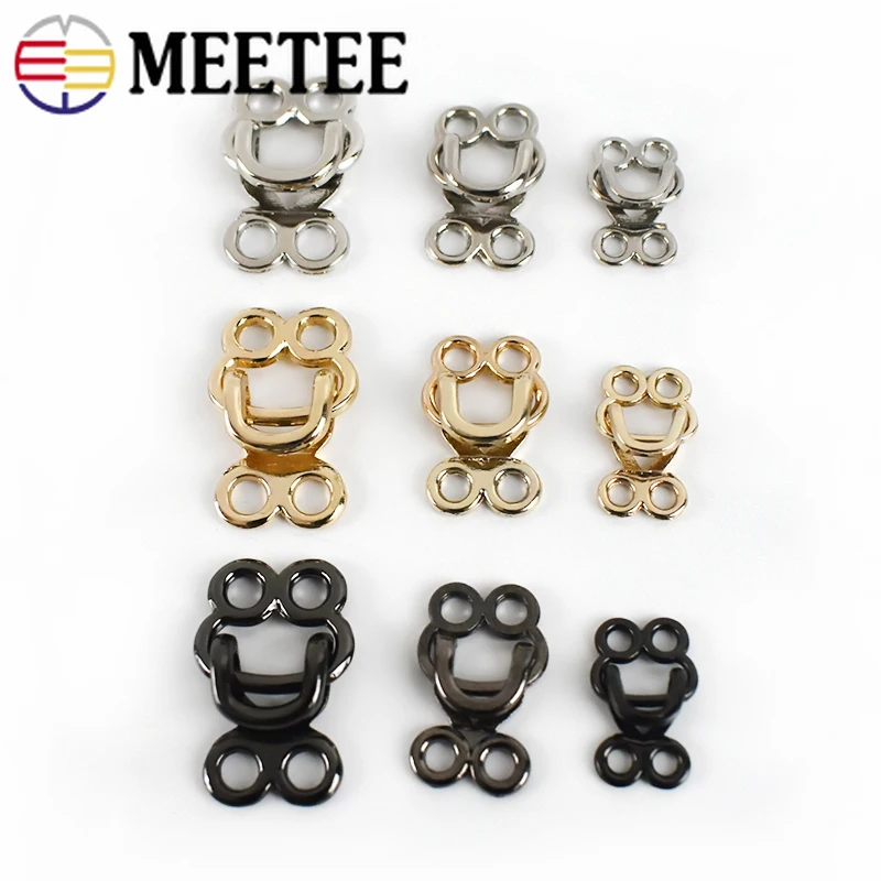 Meetee 30/50 шт 18/23/27 мм крючок для брюк юбки невидимая металлическая кнопка сделай сам