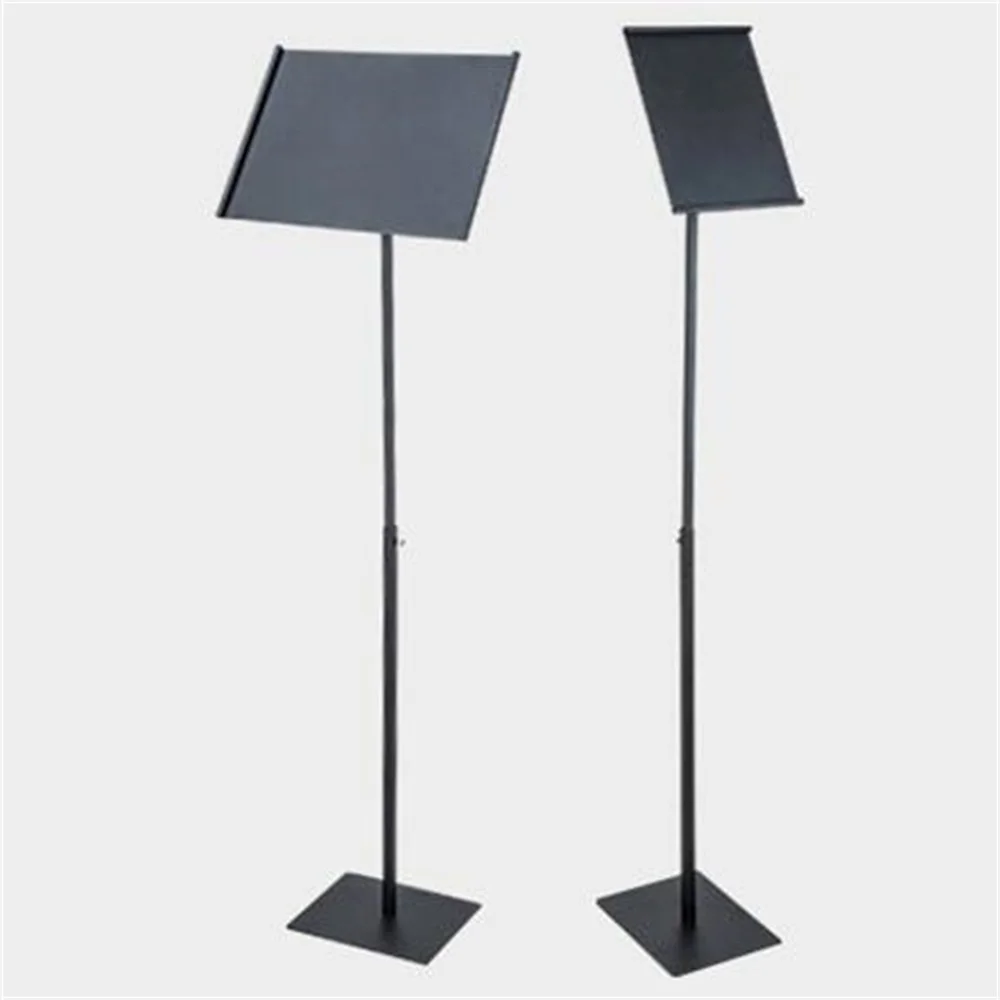 

Metal Black White Sign Holder Fit For A4 Poster Revolvable To Either Horizontal Or Vertical View Display Stand Landing Stand