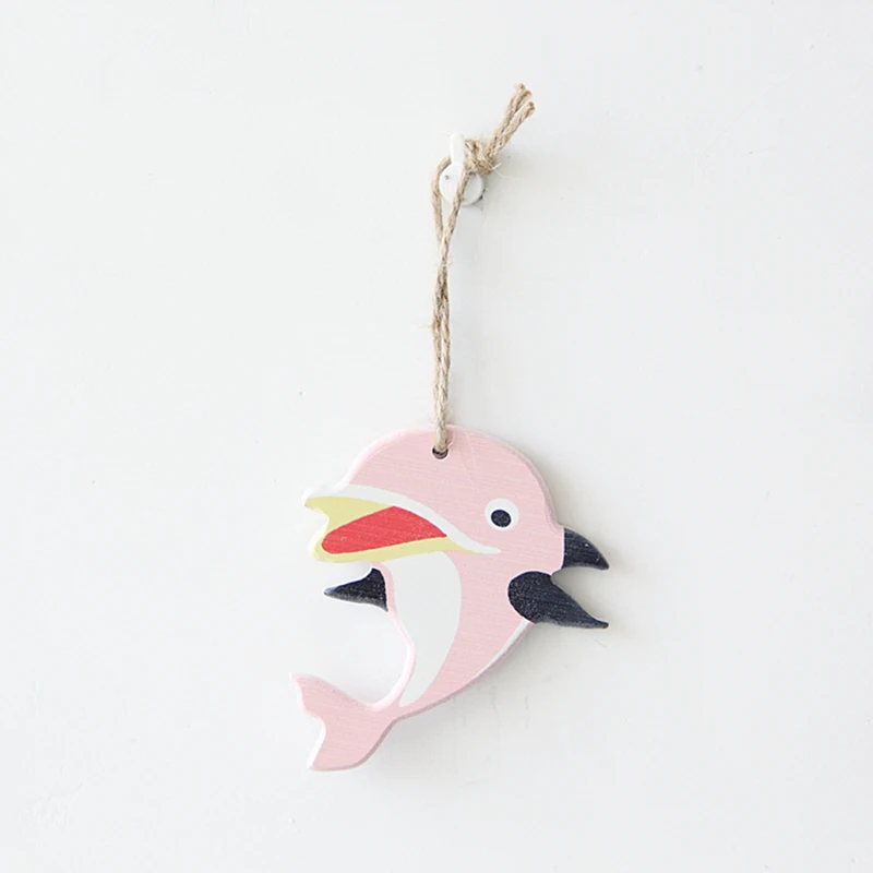 Морской пляж деревянная рыбка Морская звезда домашний Настенный декор