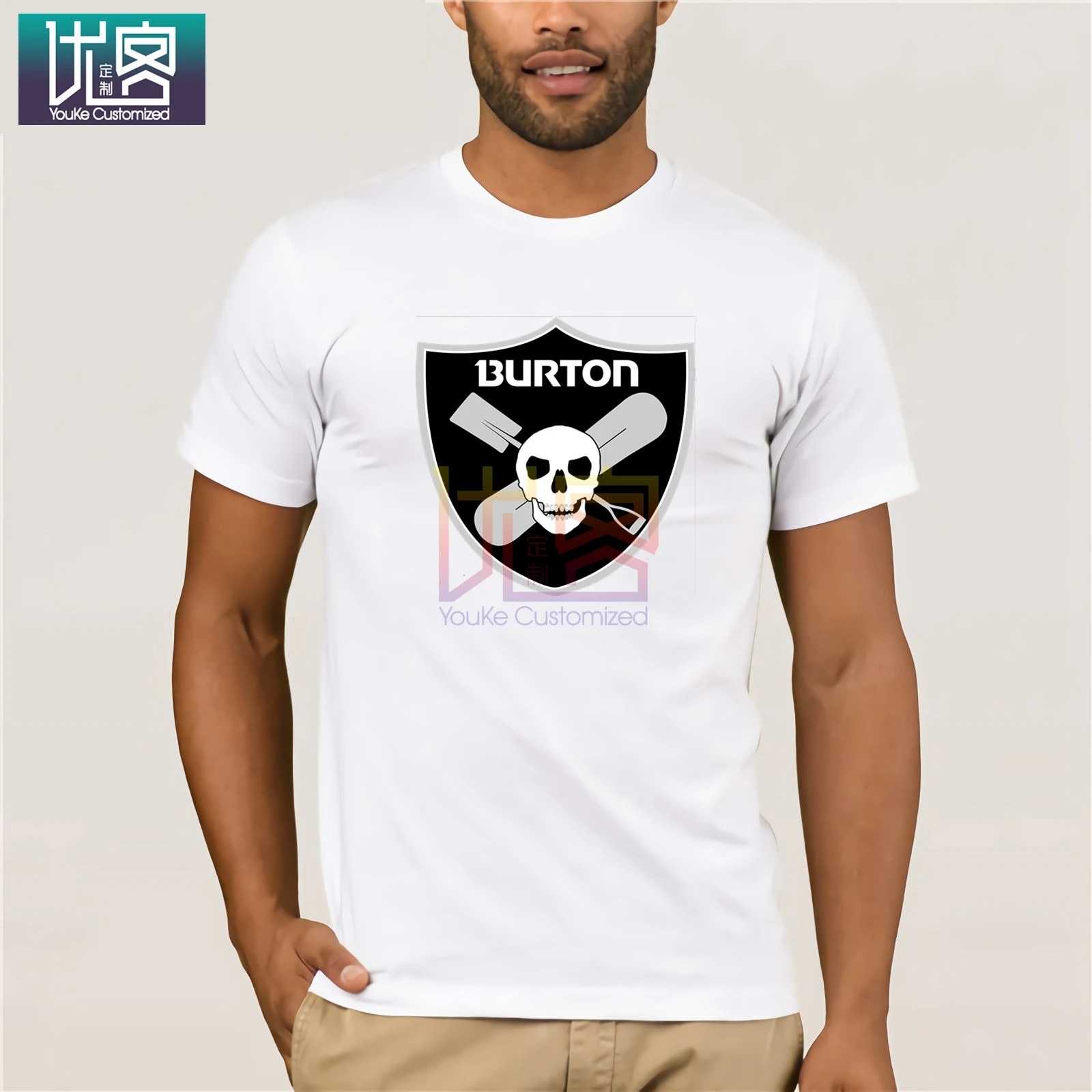 Новый Burton стрелка логотип сноуборды футболка футболки с изображениями героев из