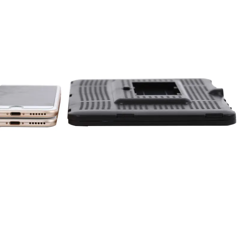 Цена FalconEyes тонкий светодиодный Камера заполняющего светильник 15 Вт двухцветная Портативный супер с ручной держатель и Батарея пустой чехол DV-80SL...