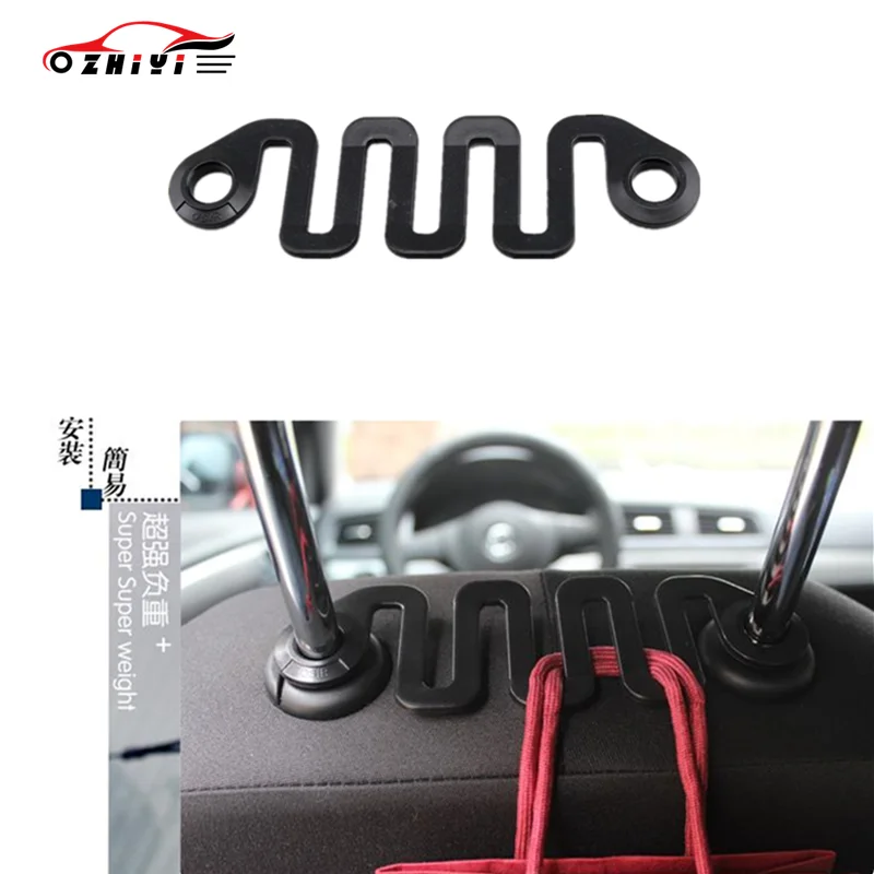 

Аксессуары для салона автомобиля подходят для большинства автомобилей с невидимыми крючками, крючками для сидений, крючками для хранения м...