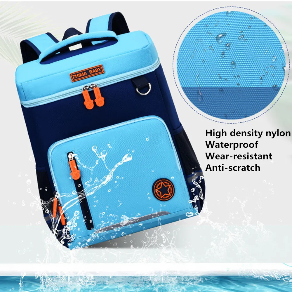 Детские школьные ранцы для мальчиков и девочек прочные рюкзаки начальной школы