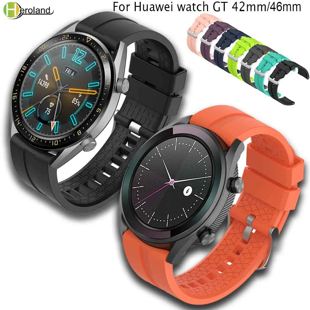 Ремешок группы аксессуары для huawei часы GT Спортивные наручные samsung gear s3 frontier