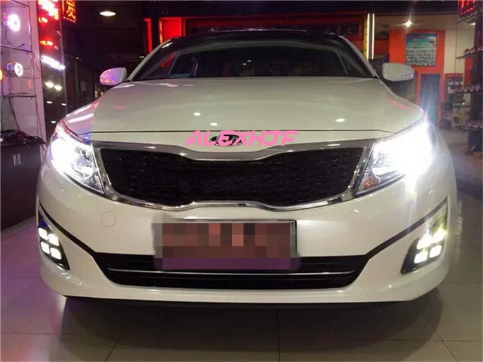 Июля King светодиодный Габаритные огни DRL противотуманный фонарь в сборе чехол для