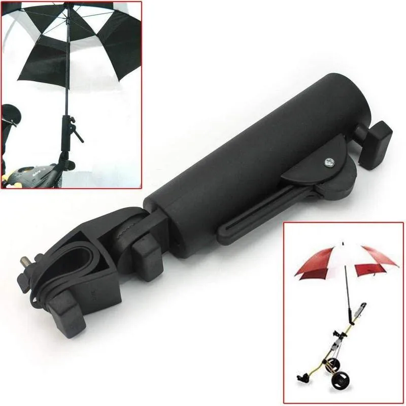 

Durable Golf Club Umbrella Holder Stand For Bike Buggy Cart Baby Pram Wheelchair Drop Shipping Durable Golf Cart Umbrella Stand