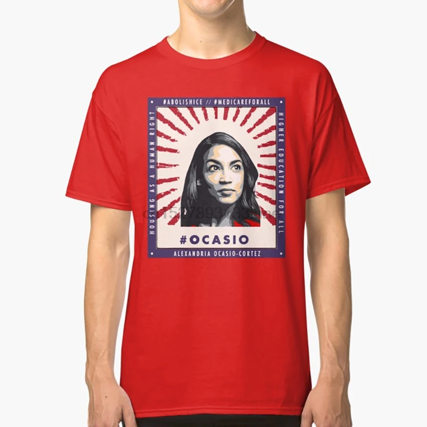 Александрия окасио Кортез футболка Берни Сандерс Дональд Трамп tyt cenk светский