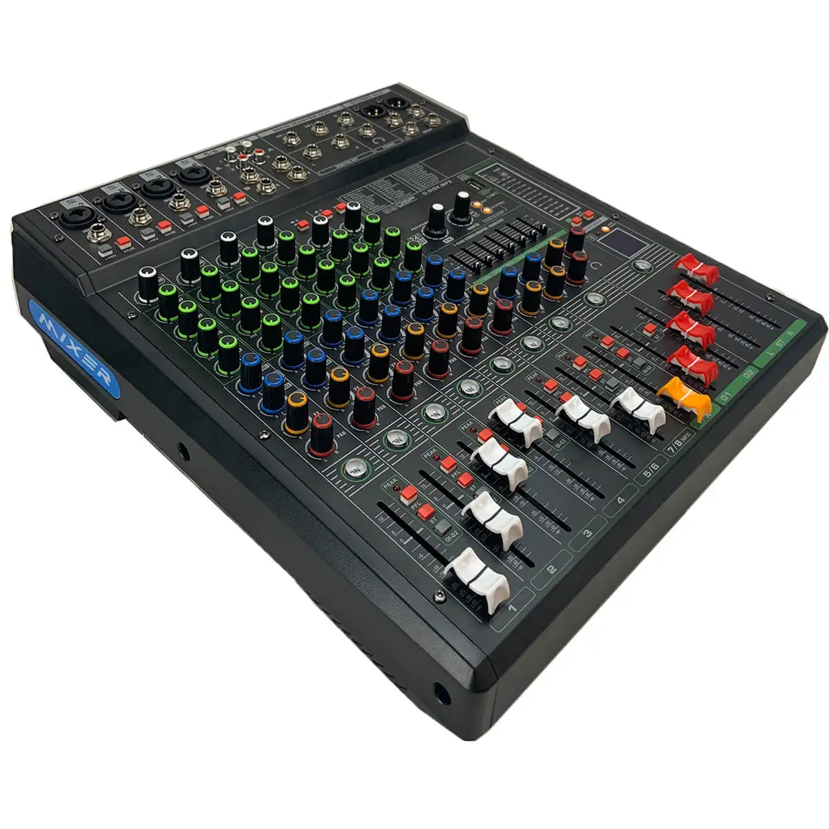 Профессиональный звуковой микшер цифровая 8-канальная микшерная консоль 99 DSP