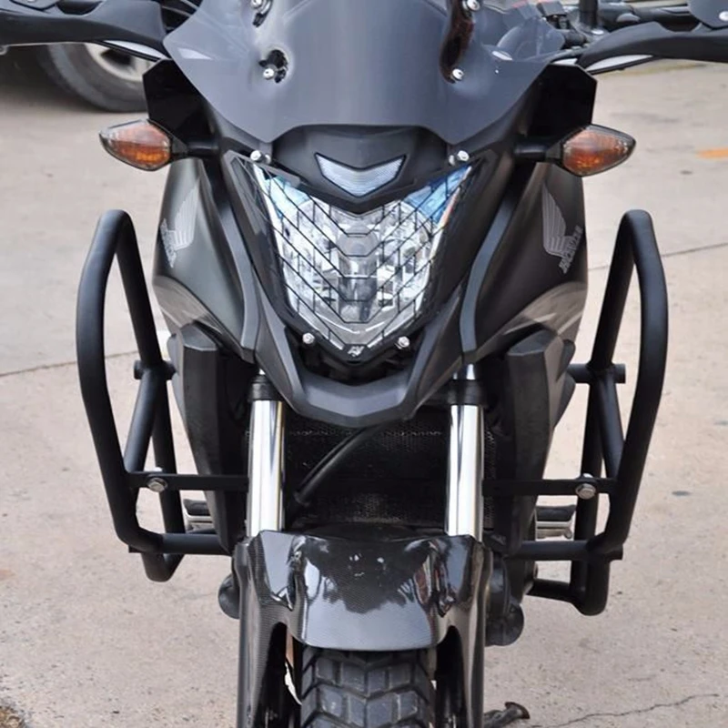 Для HONDA CBR650F CB650F CB500X CB CBR 650F 500X 2013 2018 2014 Мотоцикл с ЧПУ фара решетка Защитная крышка|