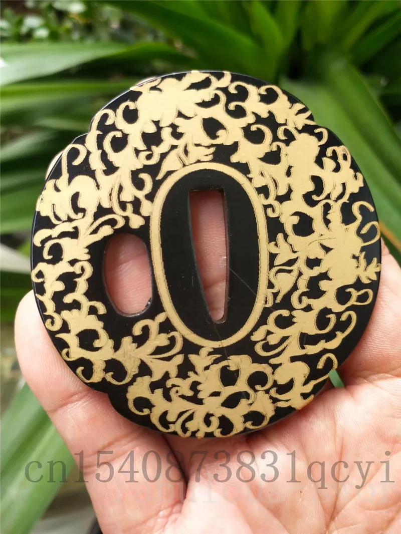 Железная Цветочная суба ручной работы для японской катаны вакидзаси Танто | Дом и