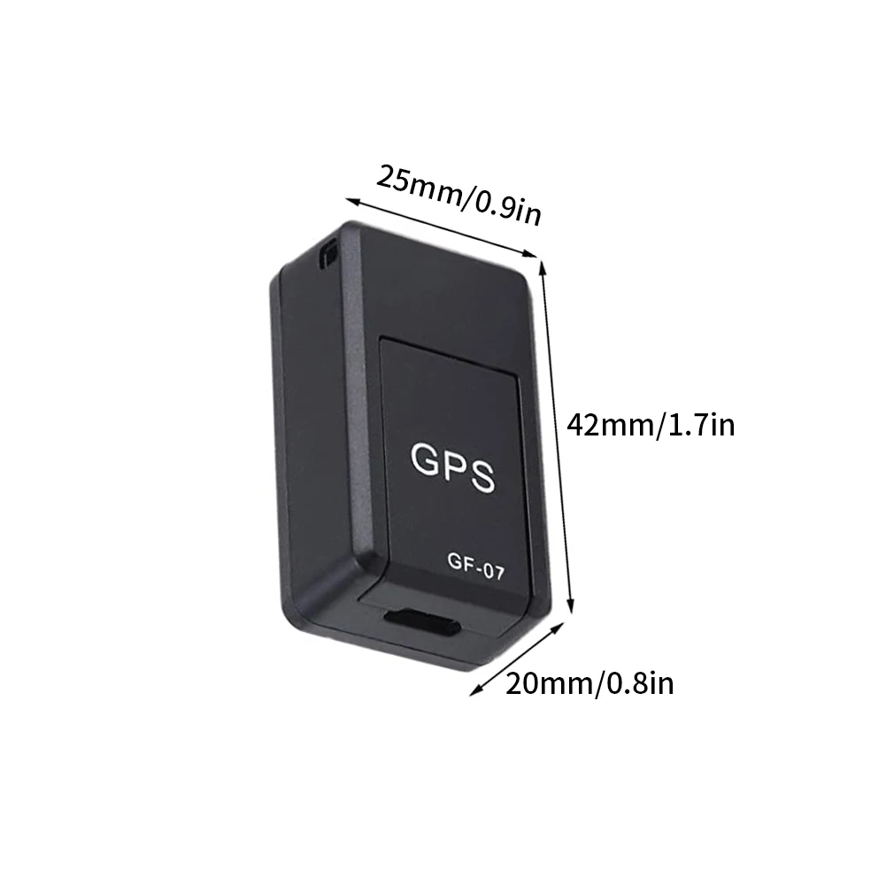 

GF07 Mini Car Tracker Magnetic GPS Real Time Tracking Locator Device Anti-Theft Can Voice Control Long Standby For Kids Elder