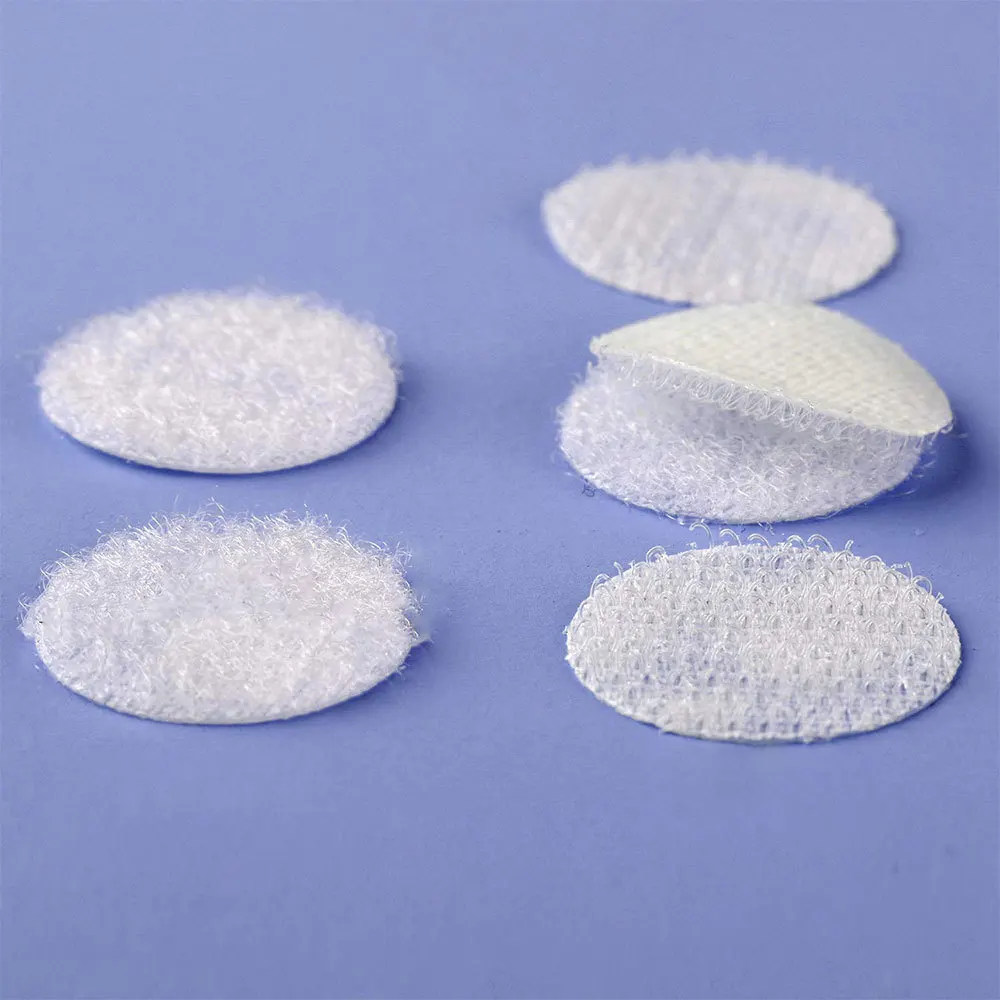 100 пар наклеек в горошек волшебная лента нейлоновая с крючком и петлей гибкая