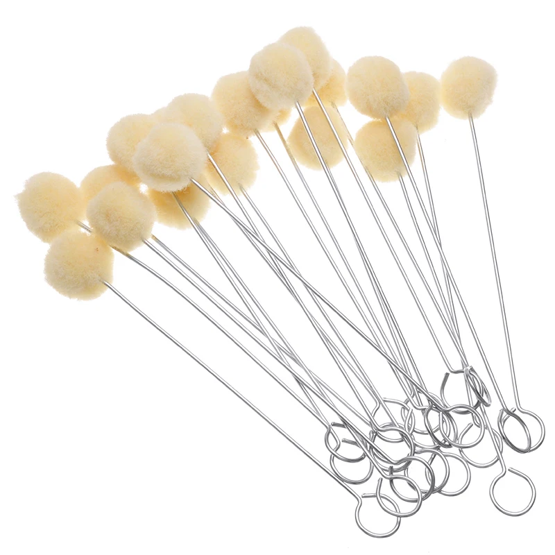 20 шт. 12 5 см Сделай Сам кожевенное ремесло шерсть кожа краситель двойная отделка