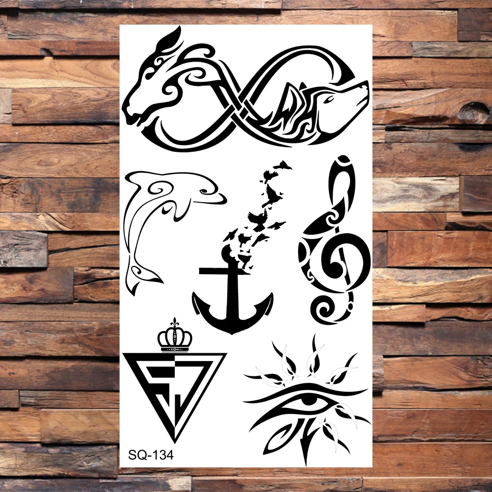 Временные татуировки в ассортименте