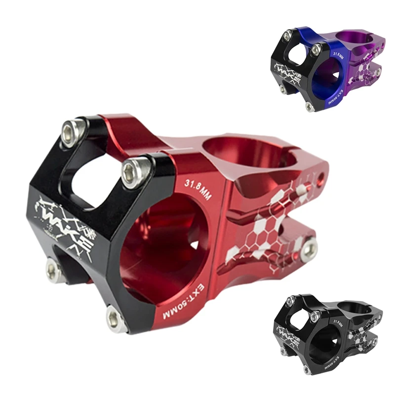 

WAKE 31.8Mm Bicycle Stem Bike Short Handlebar Stem Aluminum Alloy For Mountain Bike Road Bike