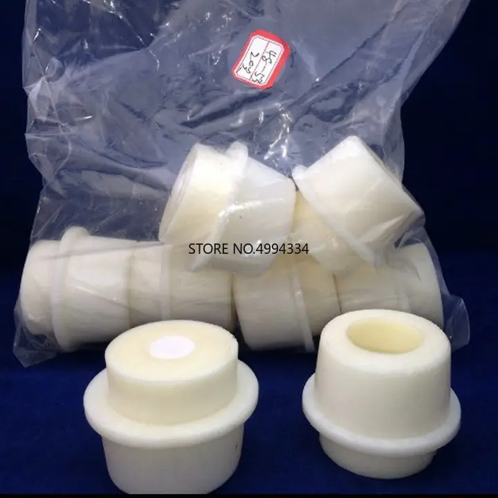 12 шт. различные размеры коническая колба Силиконовая пробка бежевый силикагель