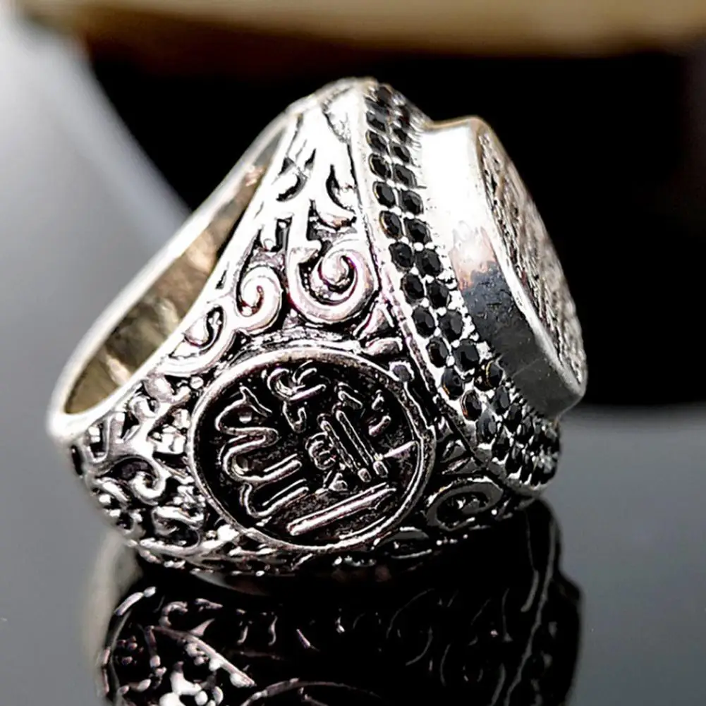 Новое Европейское и американское популярное мужское кольцо с арабским писанием