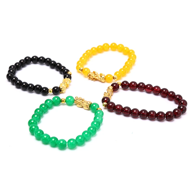 Браслет из бисера с натуральным камнем лавы и тигровым глазом браслет для женщин