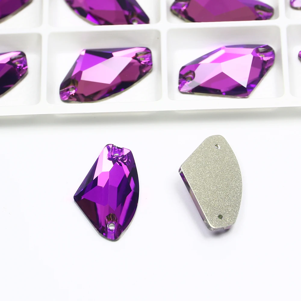 Galactc Форма Швейные Кристаллы Стразы аппликация шить на горный хрусталь с плоской