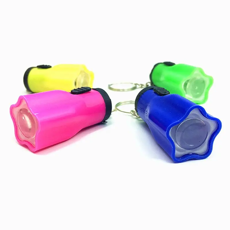 

Mini Flashlight LED Light-Up Toys Keychain Party Favors Kids Toy Gift Gadgets Bag Pendant