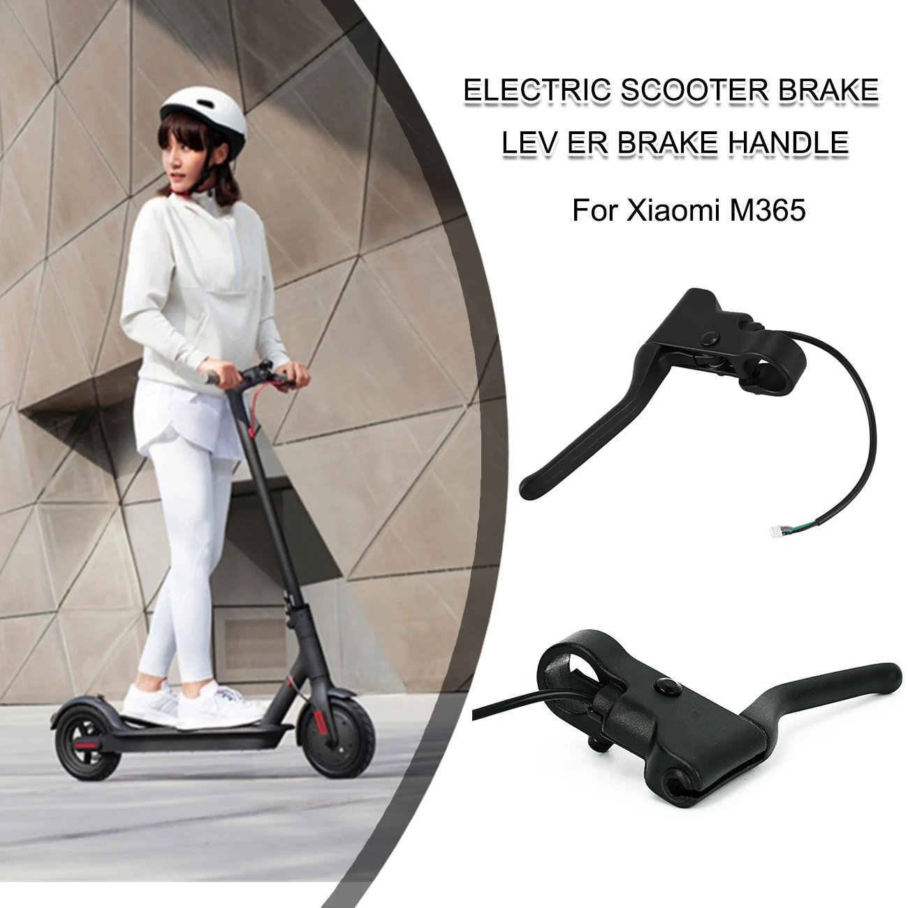 

New Electric Scooter Brake Handle with Line for Xiaomi Mijia M365 PRO Aluminum Alloy Brake Lever Skateboard Riding Accessories
