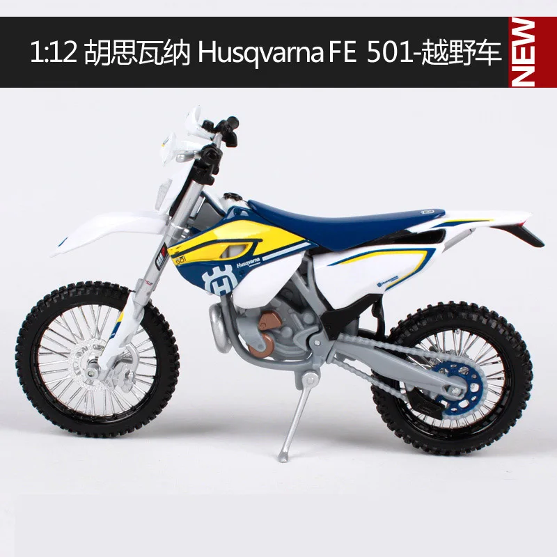 

Maisto 1:12 Husqvarna FE 501 ORV Motorcycle metal model Toys For Children Birthday Gift Toys Collection
