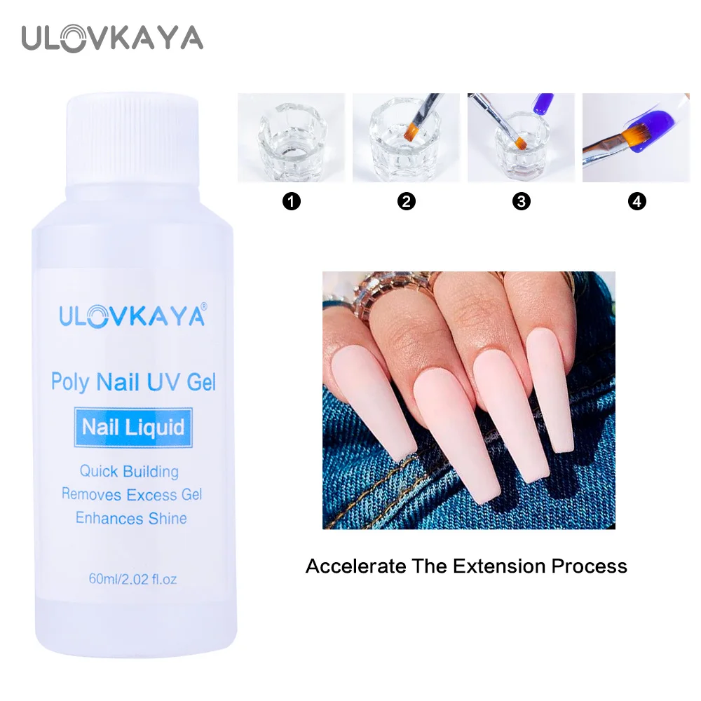 Акриловый гель для наращивания ногтей 2 шт./компл. | Красота и здоровье