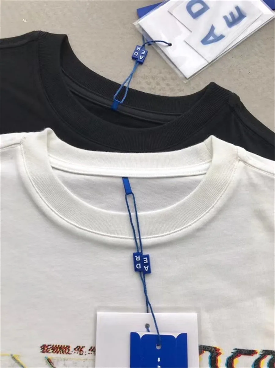 2020ss Phantom космический корабль Adererror футболка для мужчин и женщин 1:1 высокое