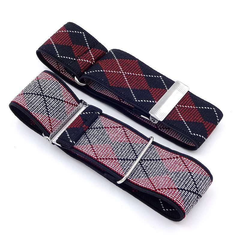 

1 Pair Men Shirt Adjustable Armband Sleeve Garter Bartender Cuff Holder Fashion Arm Band Hold Up