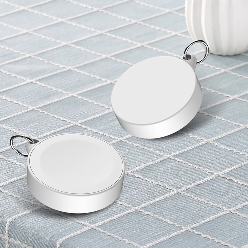 

Magnetic USB Wireless Charger For Apple Watch 1 2 3 4 Series With Keychain Usb Power Charging Pad Portable Charger For IWatch