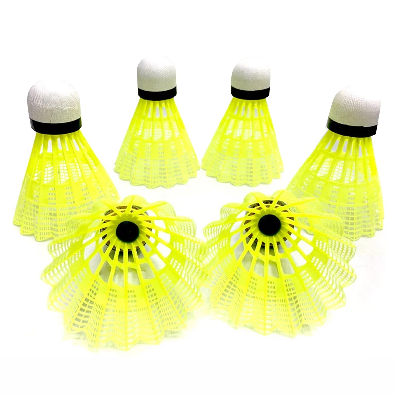 

Nylon Badminton Shuttlecocks with Great Stability Durability Indoor Outdoor Sports Training Balls X85