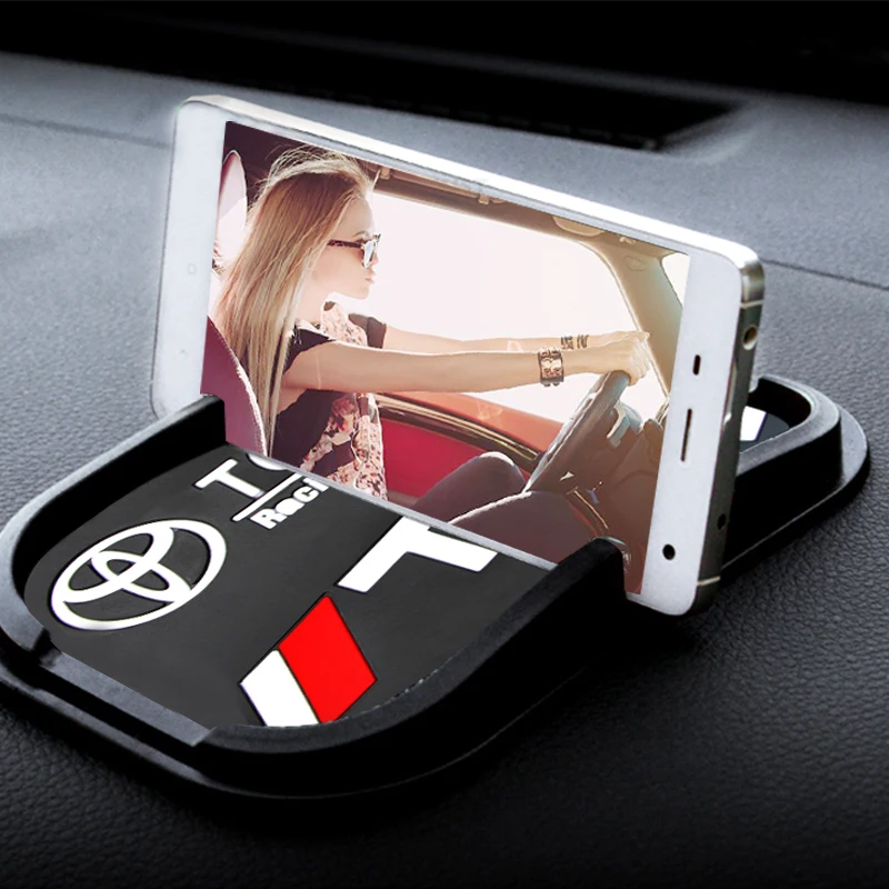 Автомобильный значок нескользящий коврик для приборной панели автомобиля