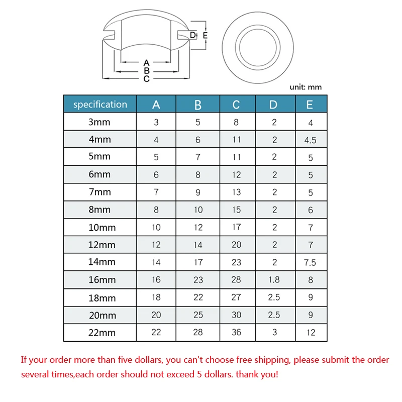 10 шт. 3/4/6/8/10 мм провод резиновые прокладки кольцо внешний стопорный для защищает