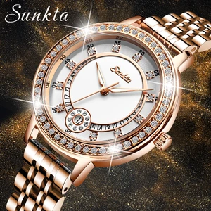 Women Watches Women Fashion Watch 2021 Ladies Watch Luxury Brand Diamond Quartz Gold Wrist Watches Gifts For Women Female Clocks