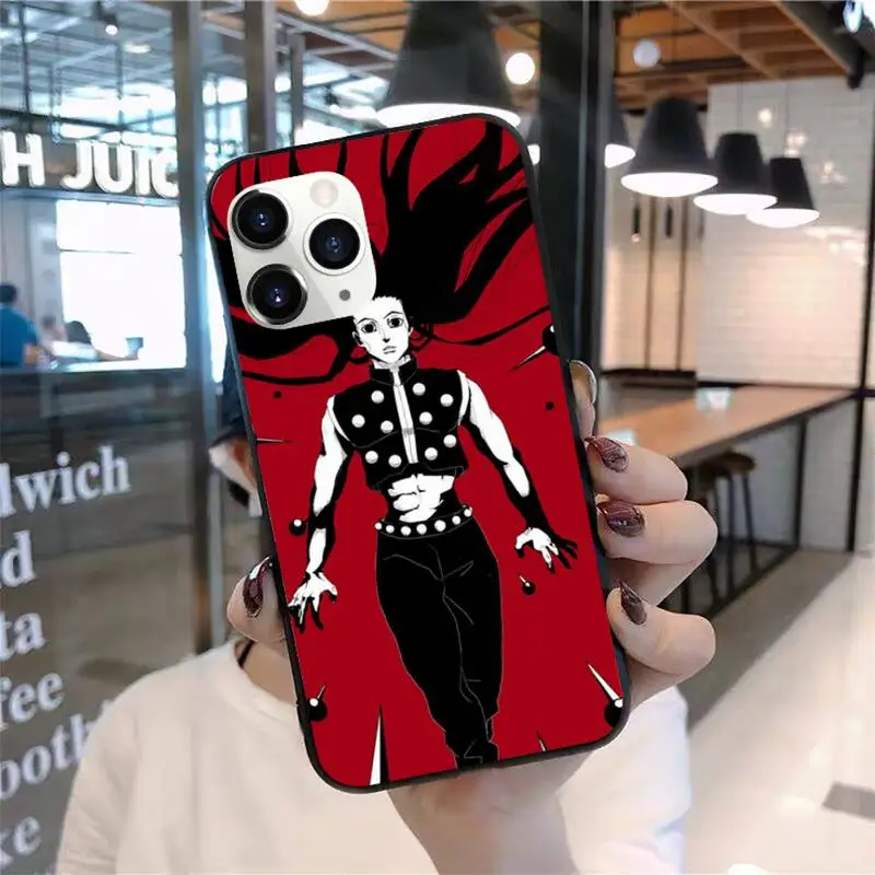 

Illumi Zoldyck Hunter x Hunter Phone Case for iPhone 11 12 mini pro XS MAX 8 7 6 6S Plus X 5S SE 2020 XR