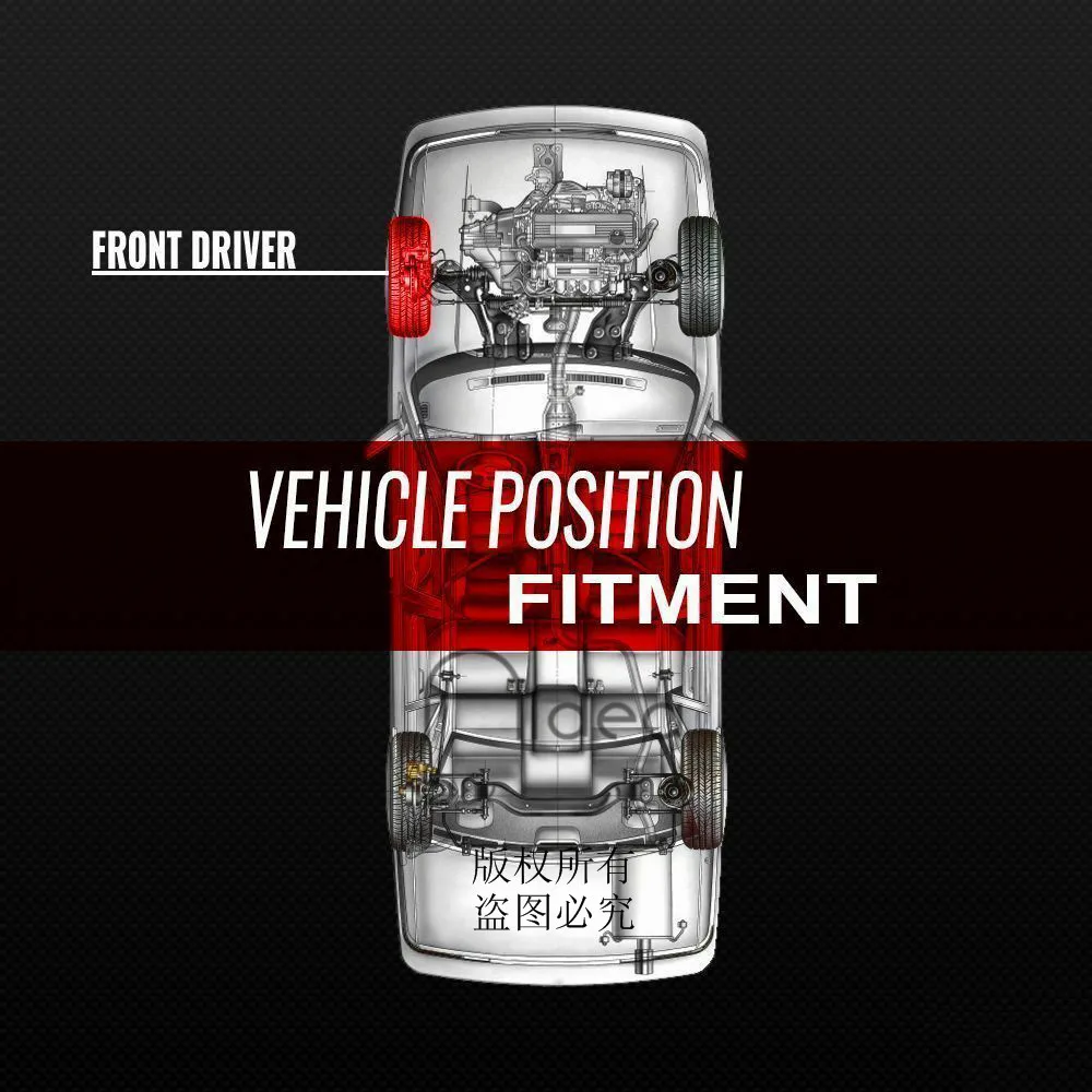 Новый Передняя Пневматическая стойка для 2005-2014 Ленд Ровер Range Rover Sport (Land (L320) 2 7 д/3 0