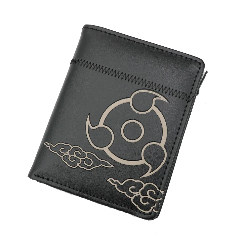 

Anime One Piece/Naruto/Attack On Titan Short Leather Wallet Fate stay night/Tokyo Goul Card Holder Purse for Gift