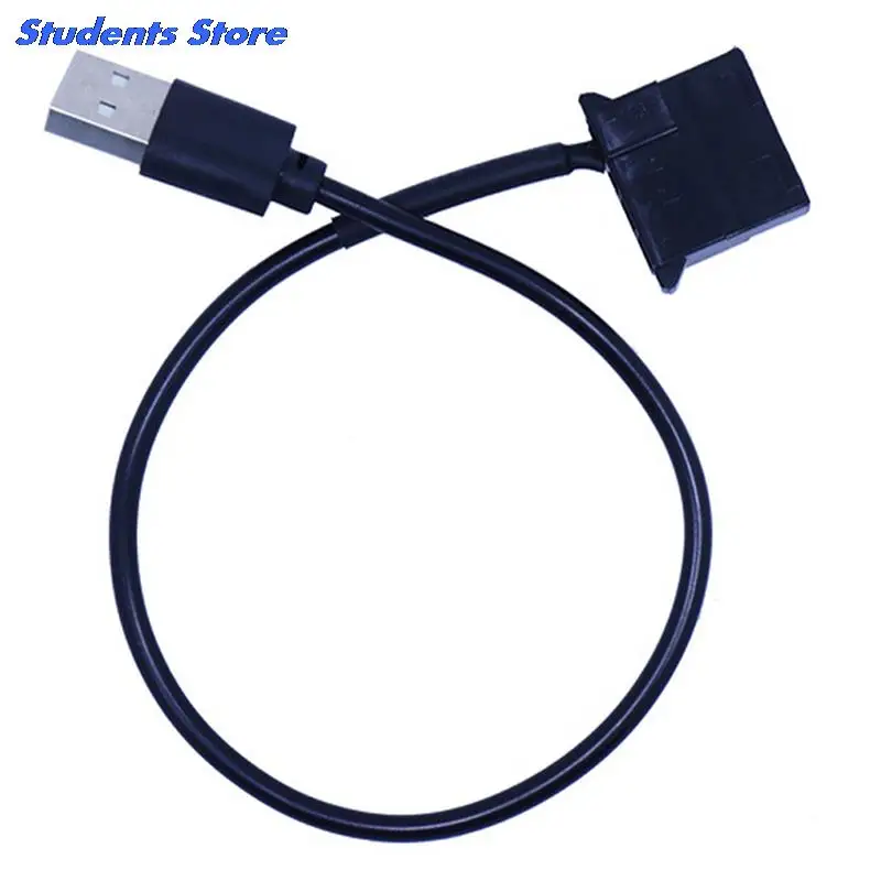 1 шт. 4-контактный разъем на 5 в USB папа адаптер кабель 4 Pin Molex вентилятор питания