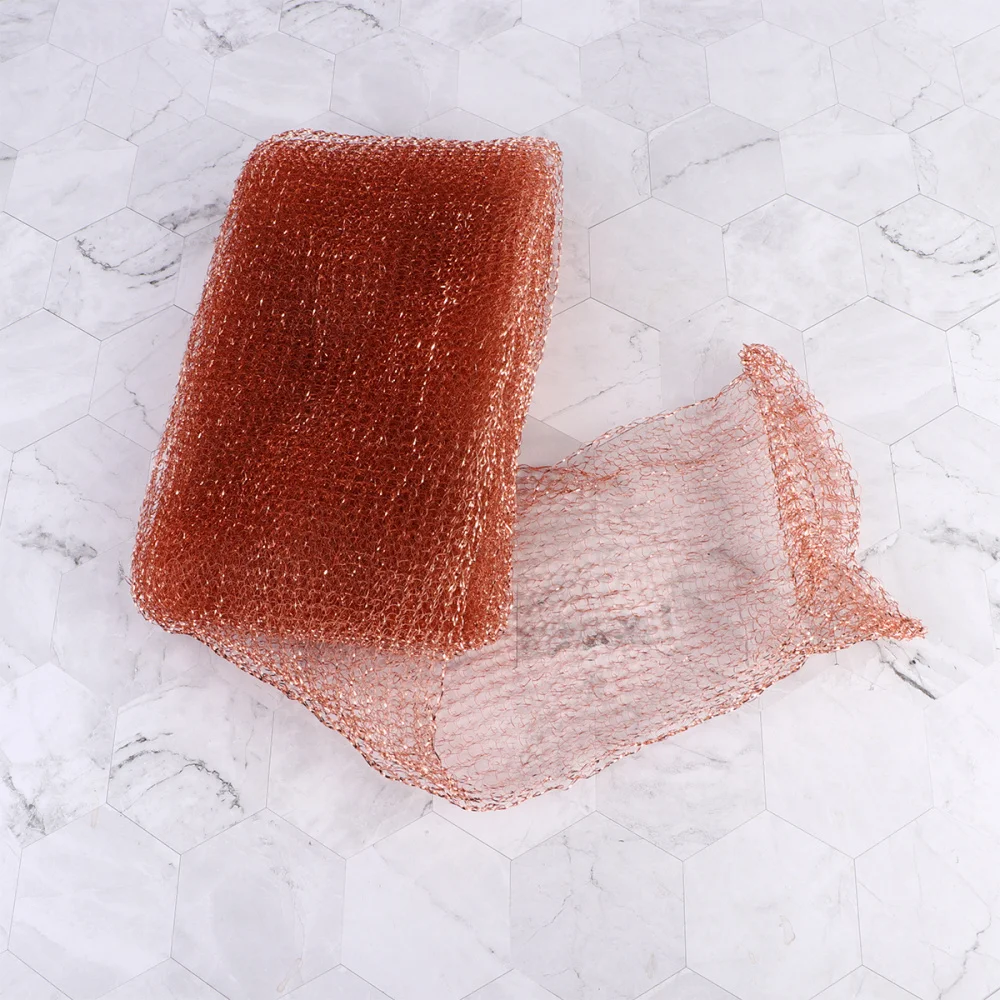 

1 Roll 6m Copper Mesh Knitting Net Gap Blocker for Hole Block Rat Rodent Control Bat Pest Filter Block Control