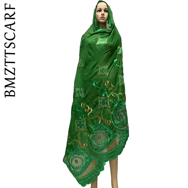 Высококачественный Женский хлопковый шарф Африканский женский головной платок