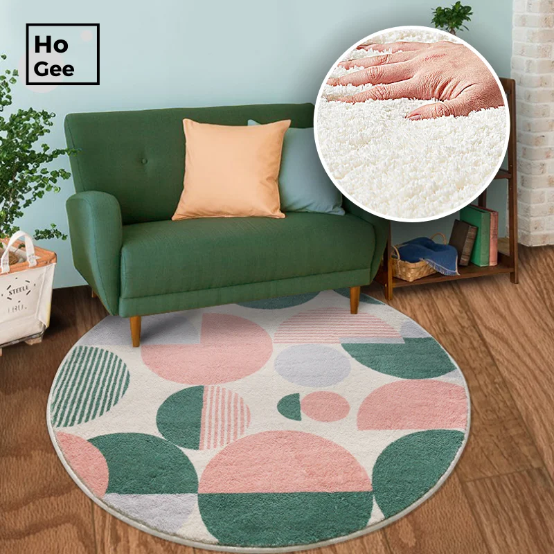 

Nordic Carpet Modern Living Room Baby Bedroom Carpet Fur Bedside Carpets Fluffy Rug Furry Mat For Children Persian Plush Rug