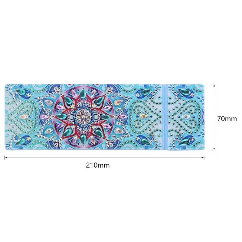 Чехол для карандаша сделай сам Мандала специальная форма алмазная живопись