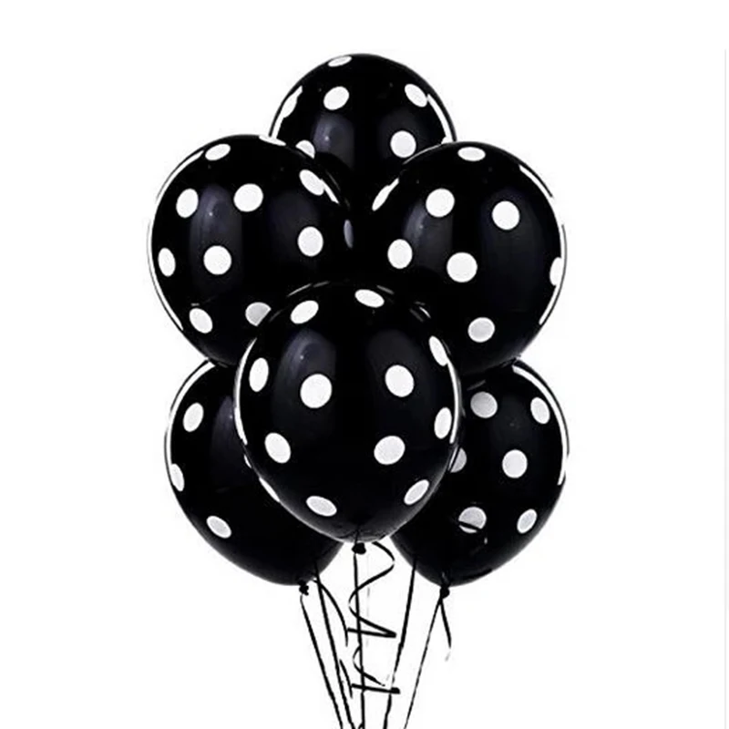 20 шт. латексные воздушные шары в горошек | Дом и сад